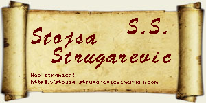 Stojša Strugarević vizit kartica